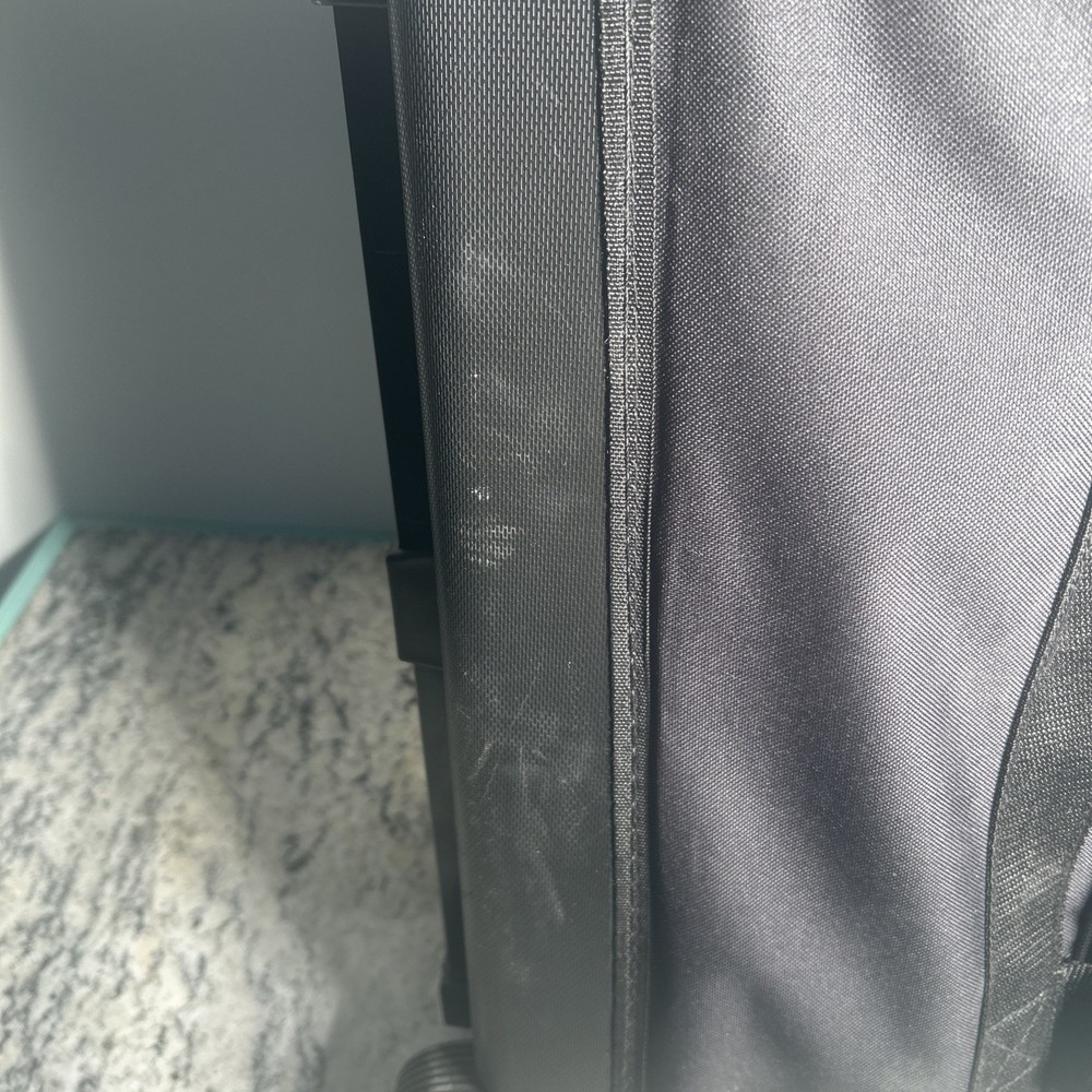 Brunswick 2 Bowling Ball Rolling Bag Telescoping Handle Black