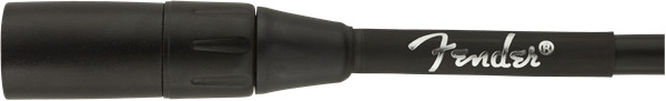 Fender Professional Series Microphone/Mic XLR Cable, Black, 10' ft