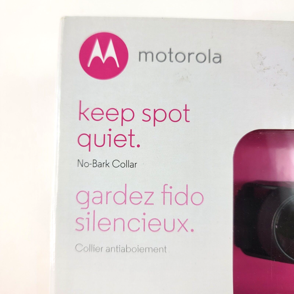 No Bark Collar Static Correction Motorola SCOUTBARK100