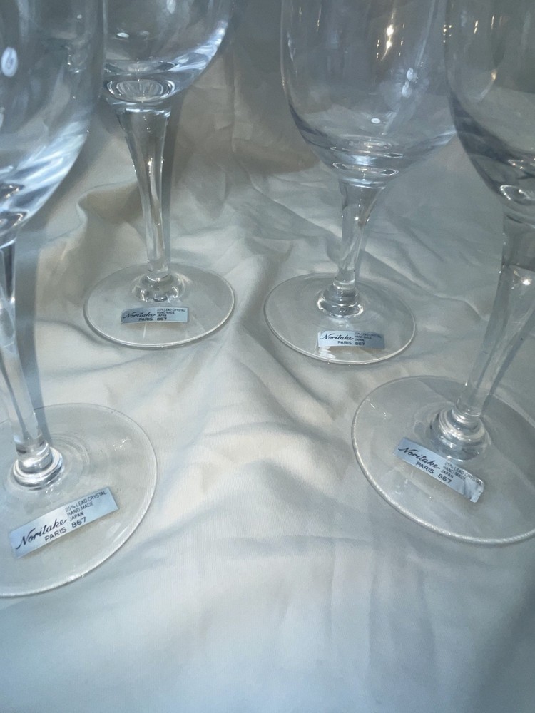 Noritake Paris Wine and Water Goblets, Buy Individually