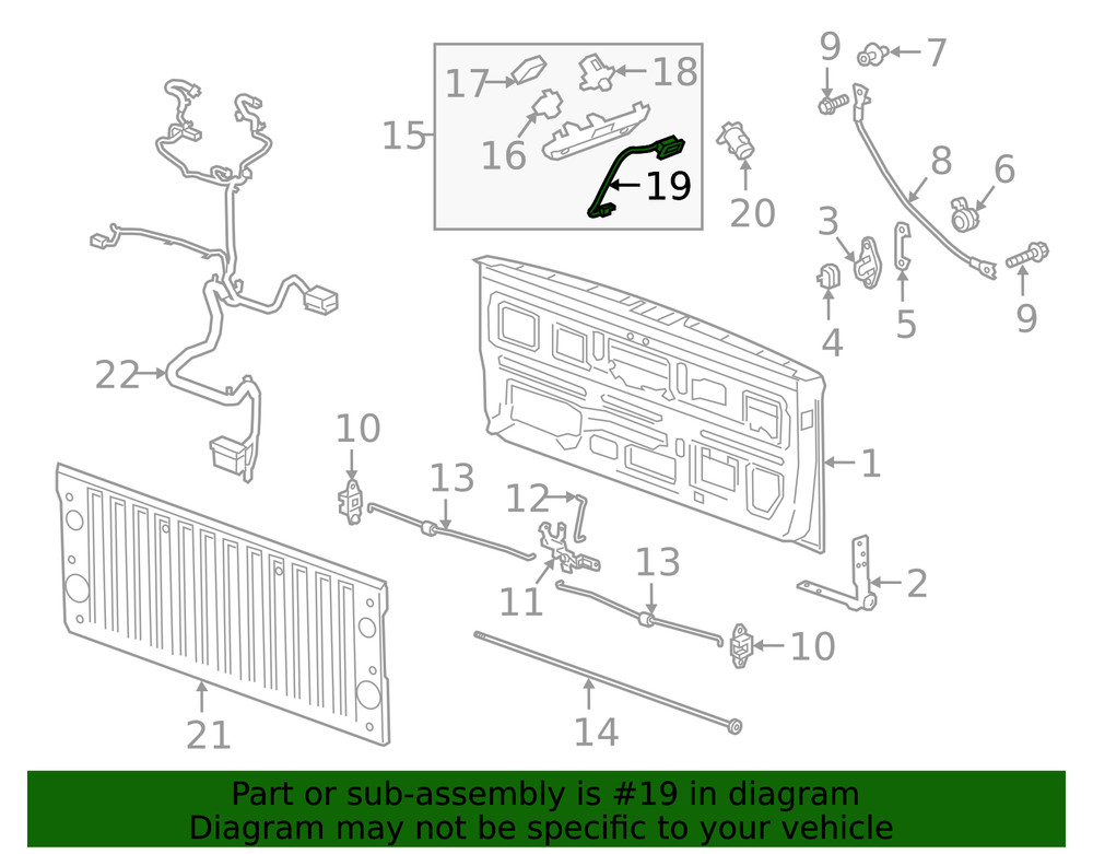 Genuine GM Switch 85877553