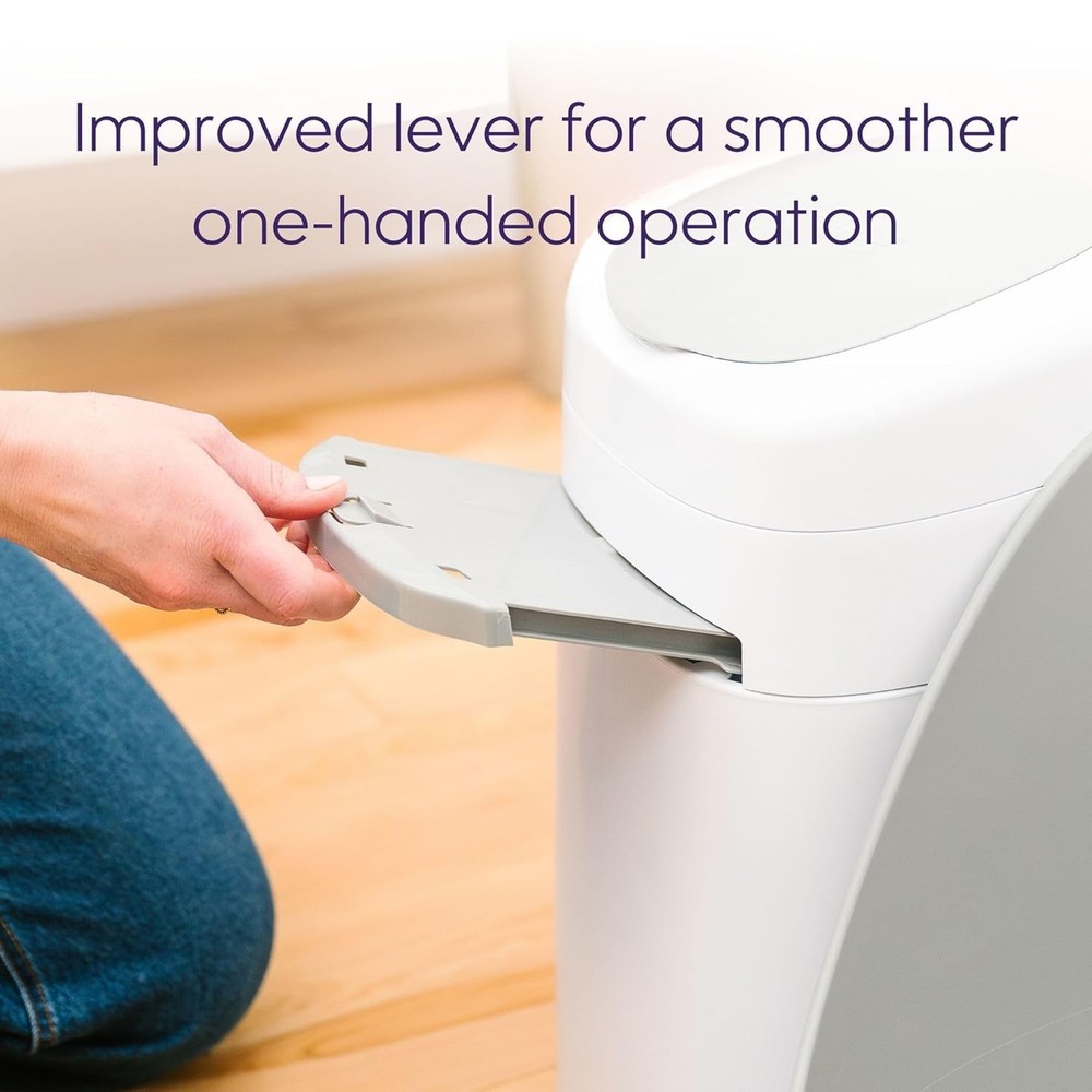 Style Pail Cat Litter Box Waste Disposal System for Odor Control Includes 1 S...