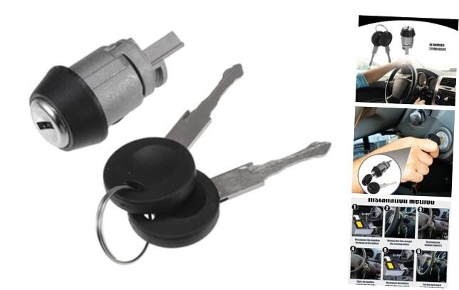 Ignition Starter Switch Lock Cylinder with Keys No.211905855C - for Volkswagen
