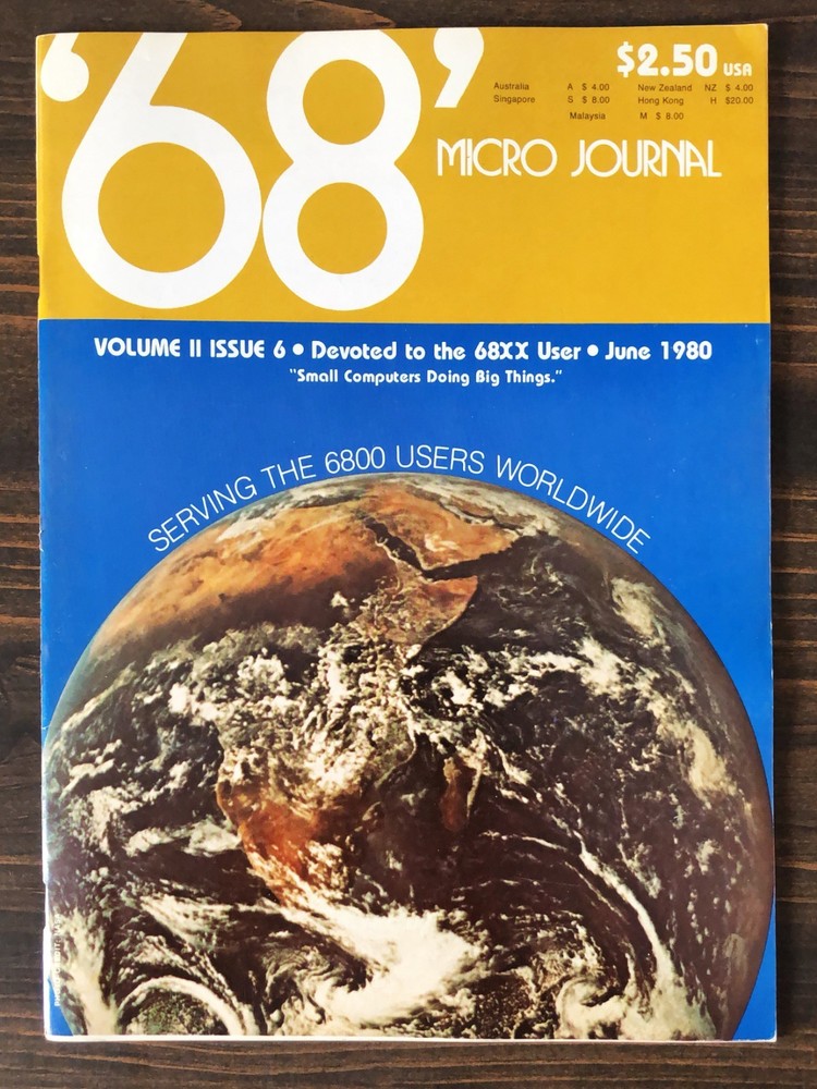 68 Micro Journal - June 1980, Vol. II, Issue 6