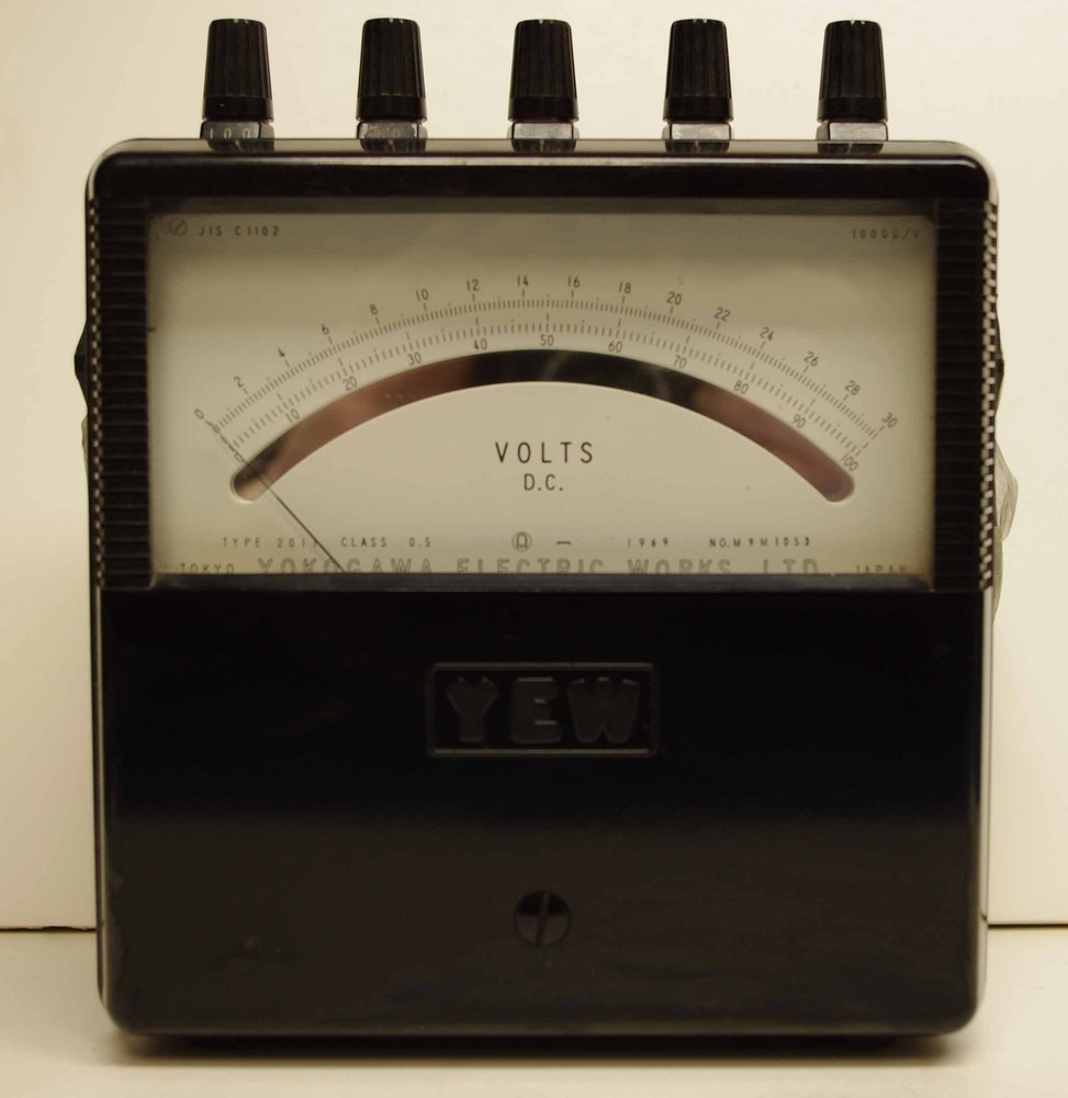 Yokogawa DC Voltmeter 2011-39 ++ NICE ++