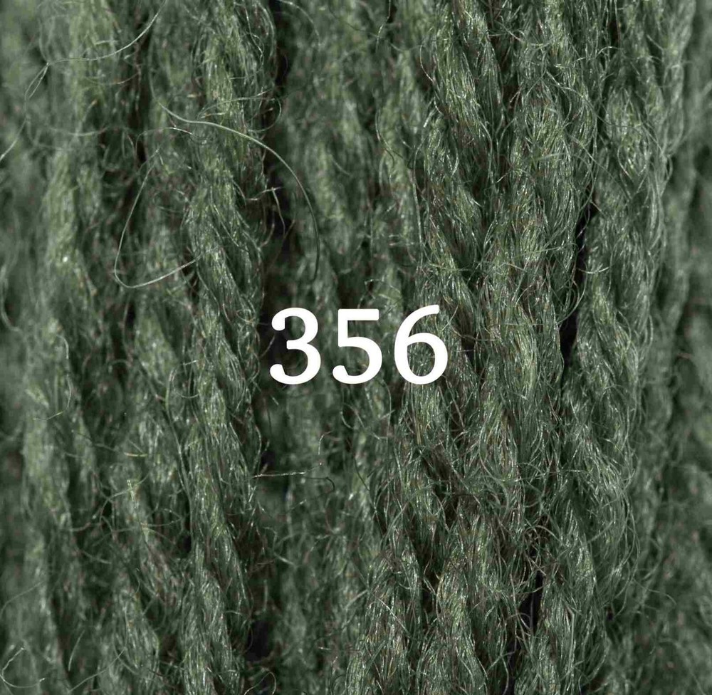 Appleton Crewel Wool - 27 Yd Skein - Grey Green Color 356