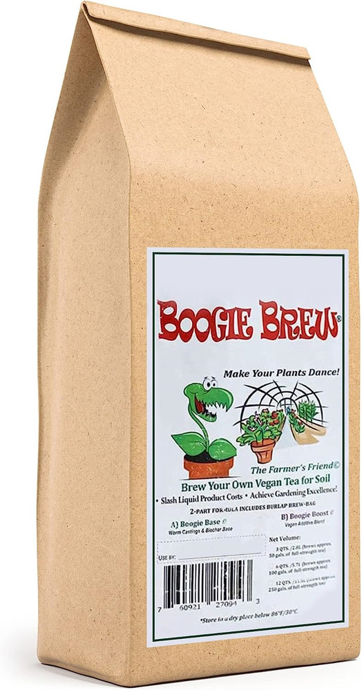 Boogie Brew Compost Tea 3lb Makes 50 Gallons Organic Fertilizer