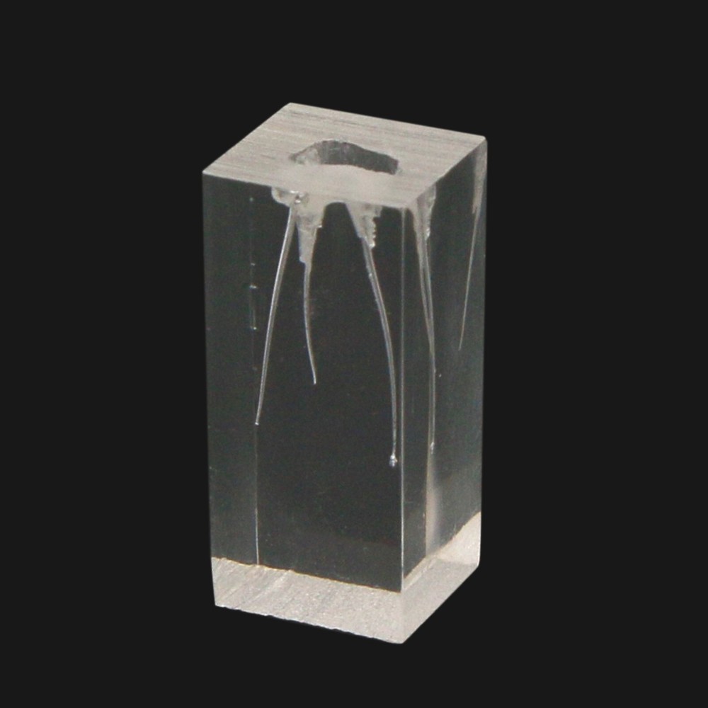 10pcs Dental Endodontic Practice Model 3 Root Canals Endo Training Block Clear
