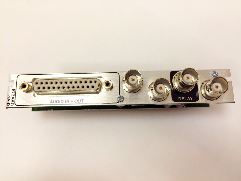 Snell & Wilcox IQBAAD ANALOGUE AUDIO DELAY BOARD