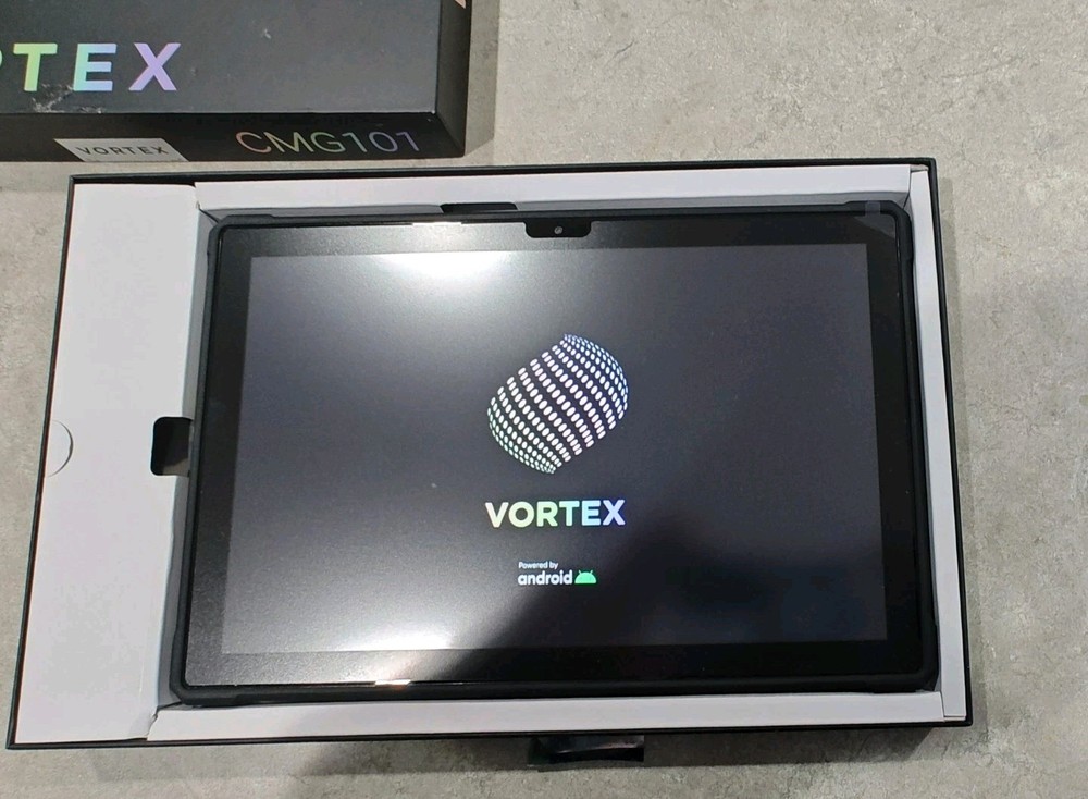 New Sealed 10.1 Vortex CMG 101 4G Android Smart Tablet With Protective Case