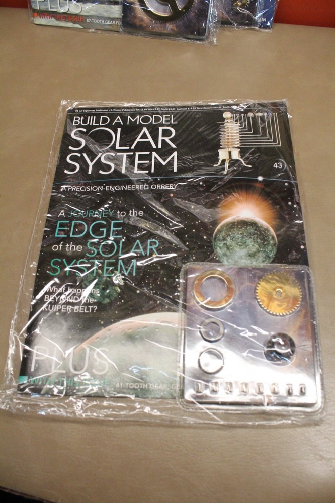 Build A Precision Mechanical Solar System by Eaglemoss Sealed Issues #41-45