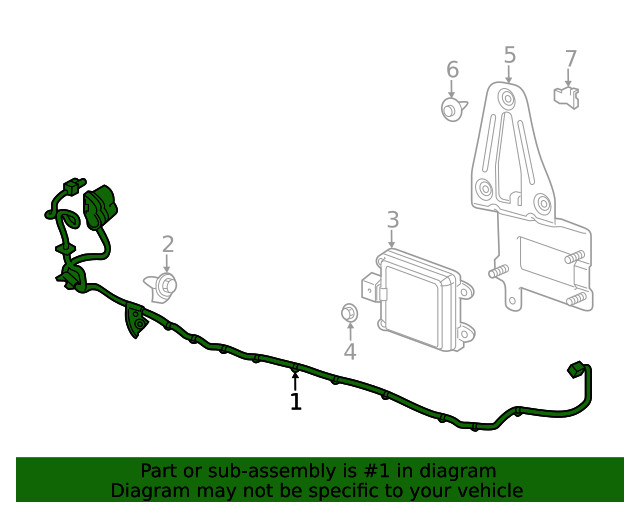 Genuine GM Harness 86797640