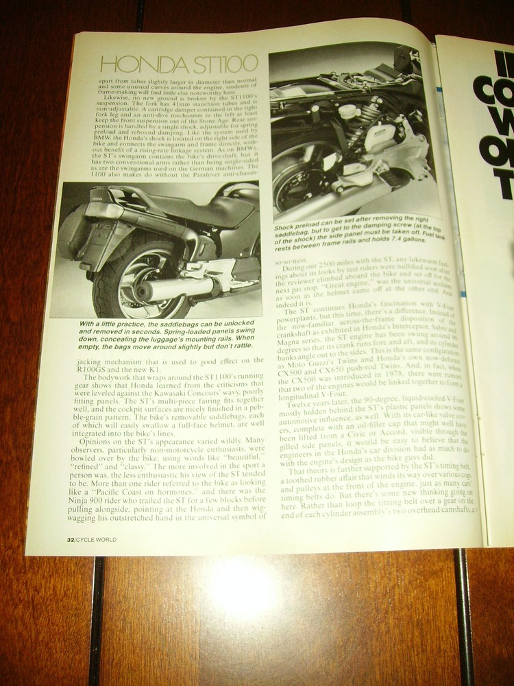 1990 HONDA ST1100 ***ORIGINAL ARTICLE***