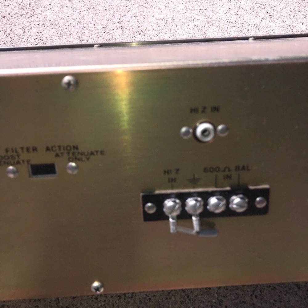 Bogen TCE-200 Graphic Equalizer Eq Vintage Rack Tech-craft Tech Craft TCE 200