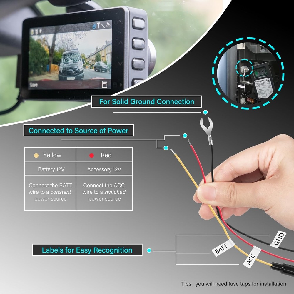 for 010-12530-03 Garmin Parking Mode Cable