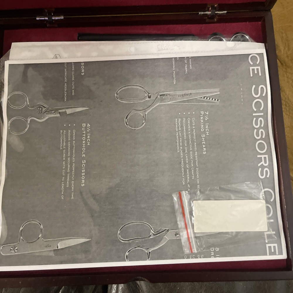 Gingher 8 Piece Scissor Collection Box Set