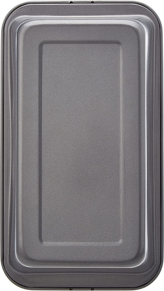 Rectangular Baking Bread Loaf Pan, 9.5 X 5 Inch, Set of 2, Gray