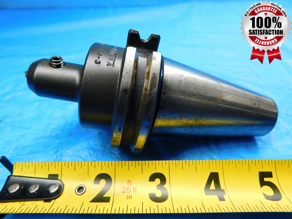 CAT40 TECHNARA 3/16 I.D. SOLID END MILL TOOL HOLDER .1875 STUB 140-300-3