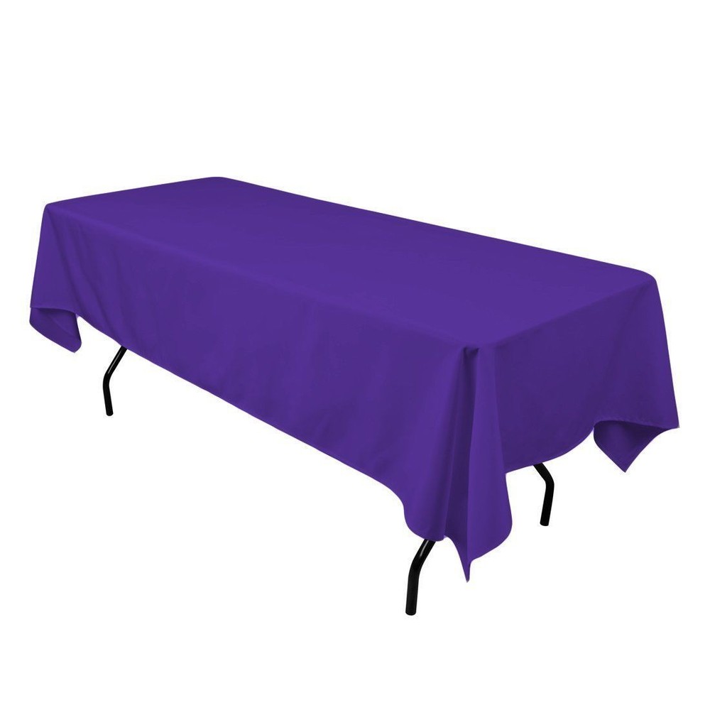 15 pack 60"×108" inch Seamless Polyester Tablecloths Wholesale Wedding Catering