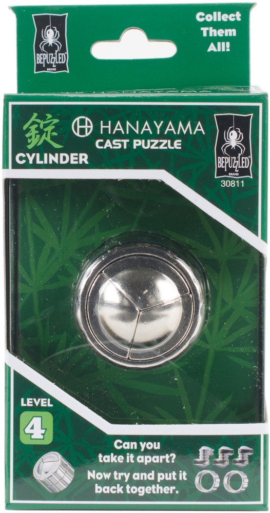 BePuzzled Hanayama Cast Puzzle-Cylinder Level 4