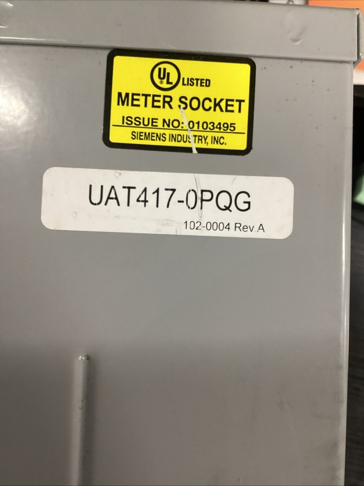 Talon UAT417-OPQG Meter Socket New
