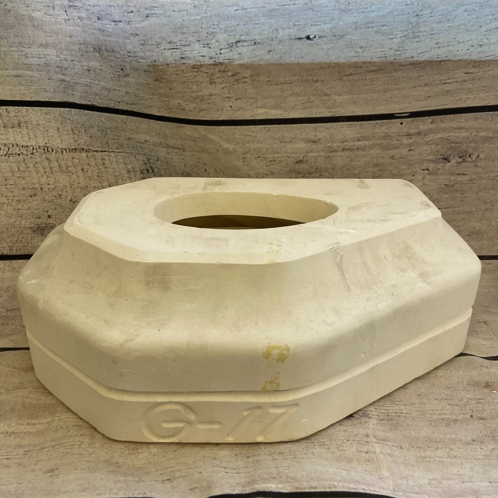 Glenview Ceramic Casting Mold Leaf Shaped Bowl #G-17
