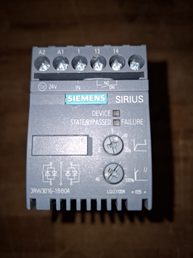 Siemens 3RW3016-1BB04 Soft Starter
