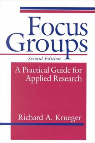 Focus Groups: A Practical Guide for Applied Research, Second Edition - VERY GOOD