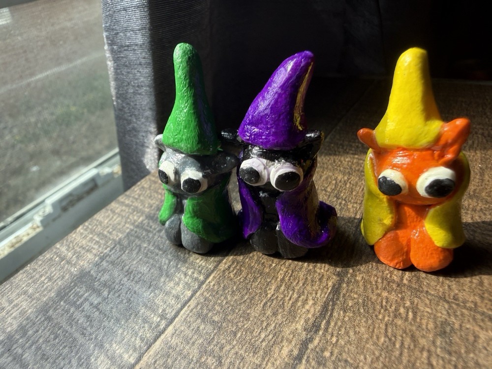 Handmade Wizard Cat Three Piece Set
