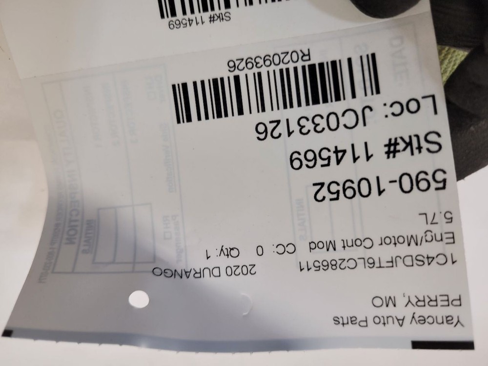 2020 - 2024 Dodge Durango Engine ECM Electronic Control Module 5.7L