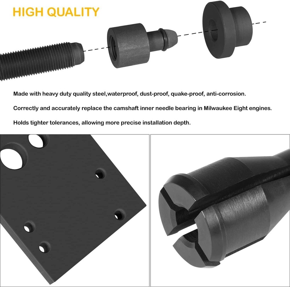 EPC023 Bearing Installer Tool & Remove Puller M8 For Harley Davidson Milwaukee