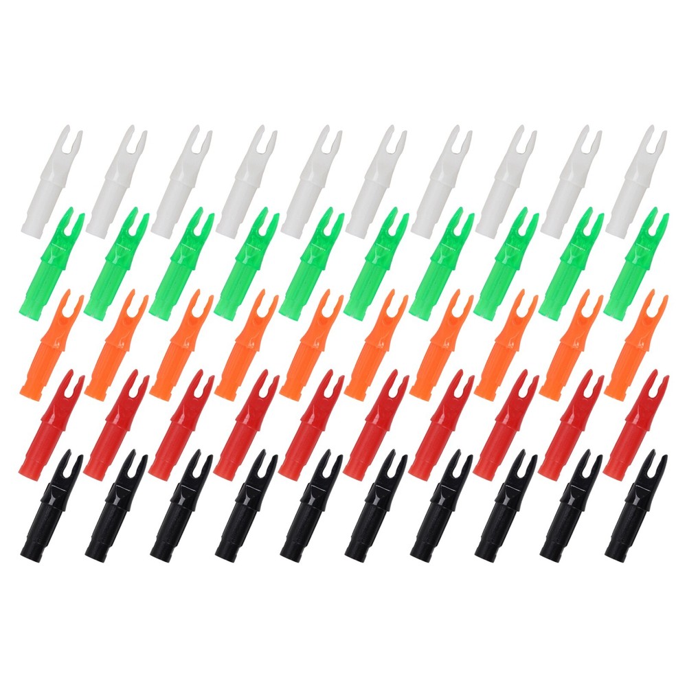 Plastic Insert Carbon Arrow Nocks Perfect for Target Practice and Hunting