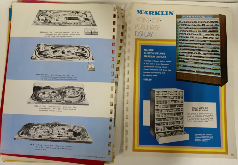 RARE Vintage Marklin 1972E Catalog