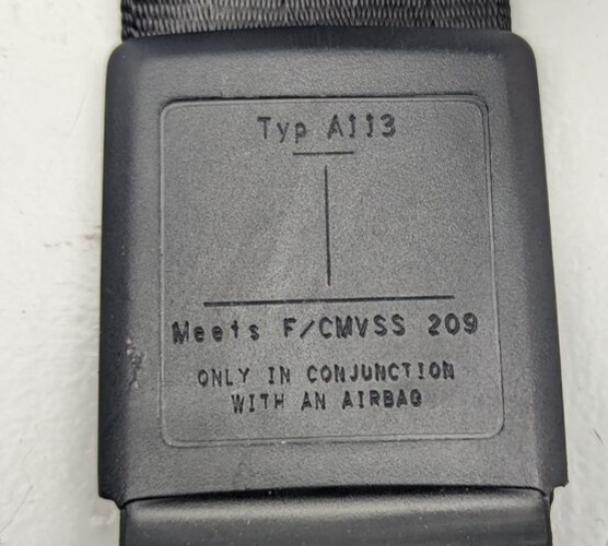 2009-2016 Audi A4 B8 Front Passenger Right Seat Belt Retractor OEM