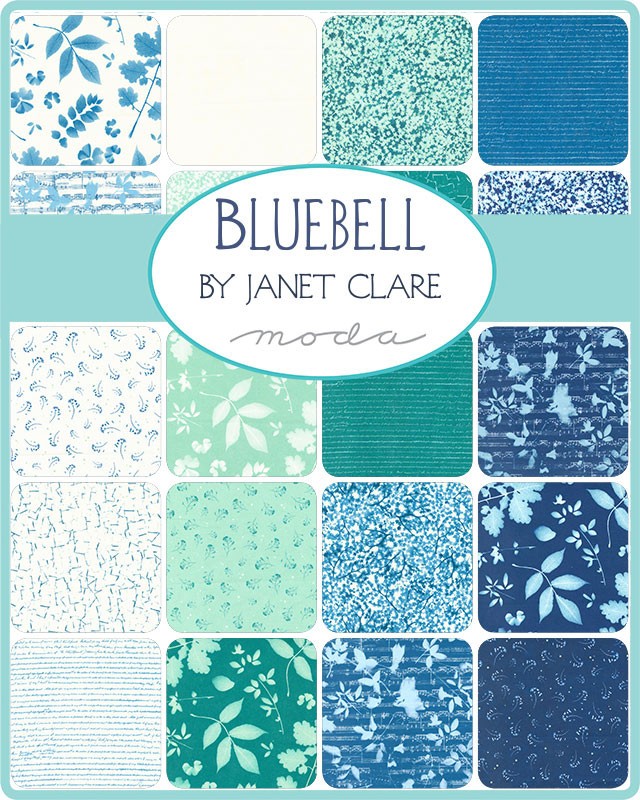 Bluebell Moda Janet Clare Charm Pack