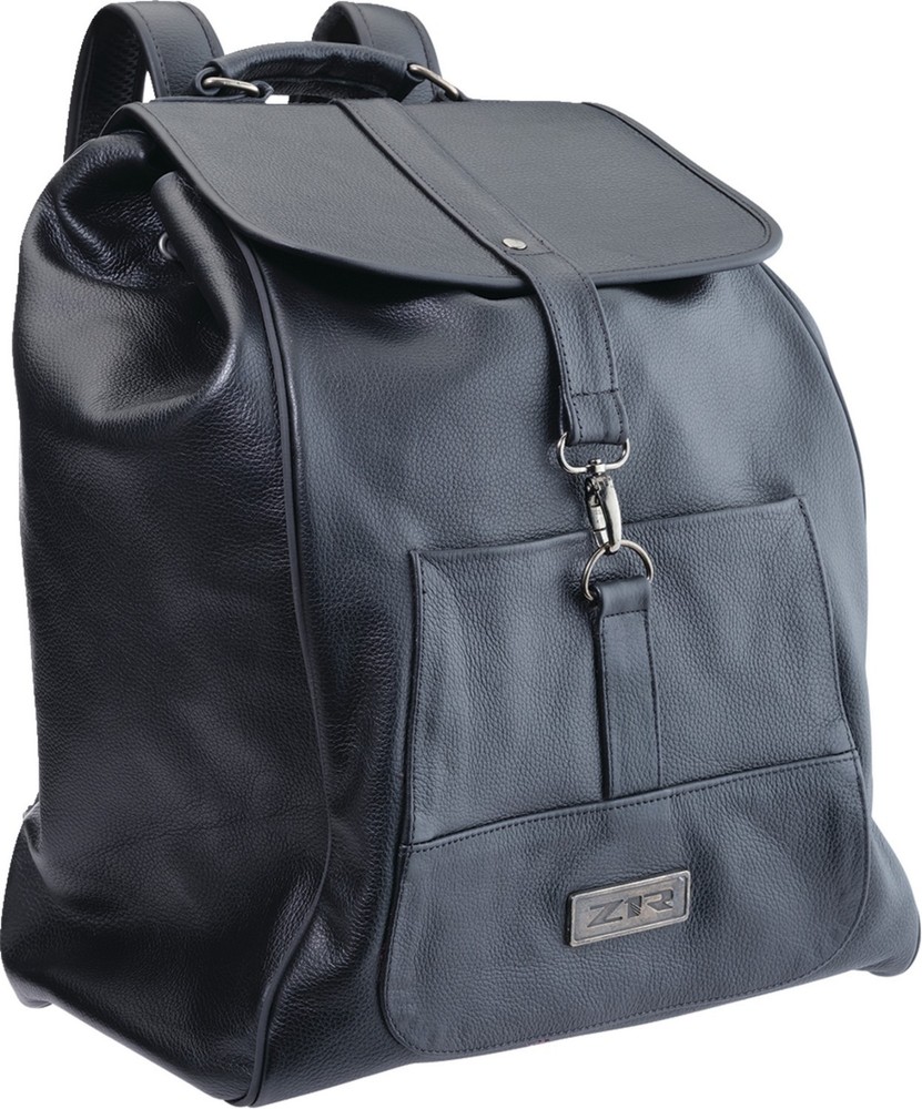 Z1R Leather Backpack Black