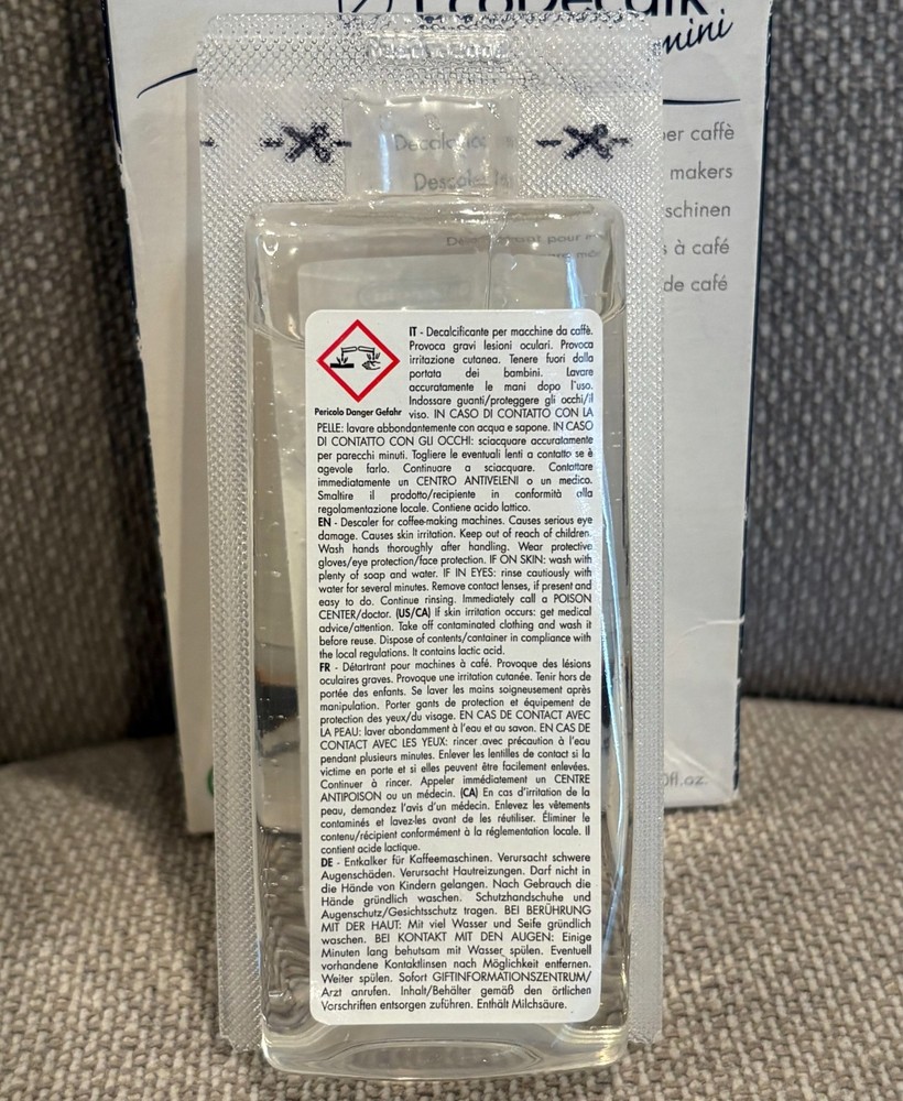 Delonghi Descaler EcoDecalk Mini For Espresso Machine 100 ml Single Pack