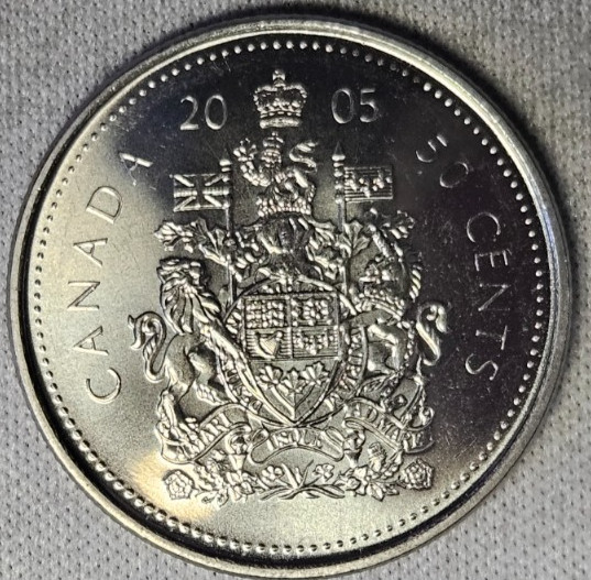 Canada 2005 50 Cents Mint State #AB297