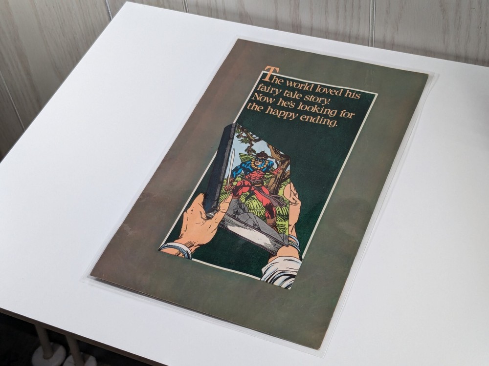 Sword of the Atom Advertisement - Laminated From Original Atari Force Comic