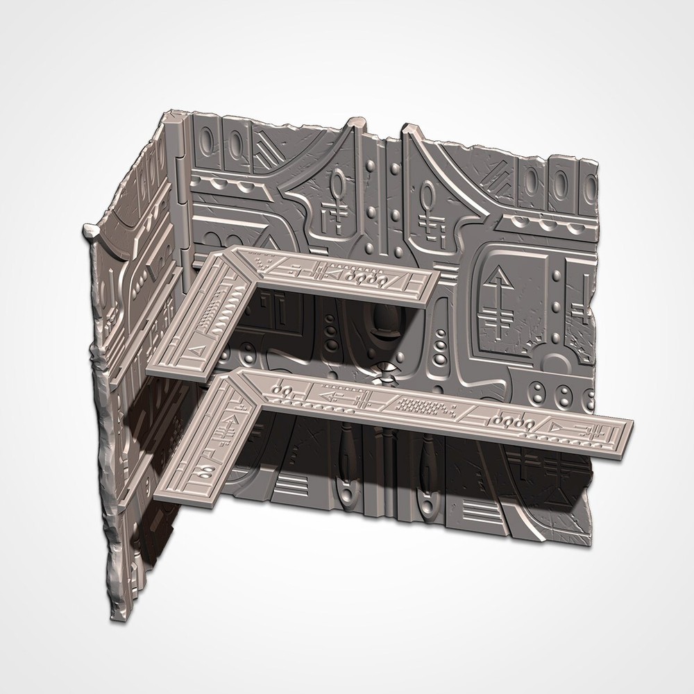 Eldar - WTC 40K Official Foldable Terrain Set (10th Edition)