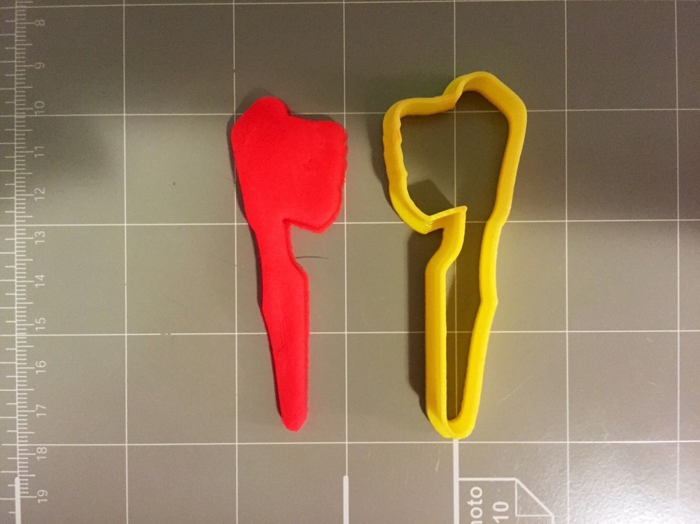 Toothbrush Cookie Cutter