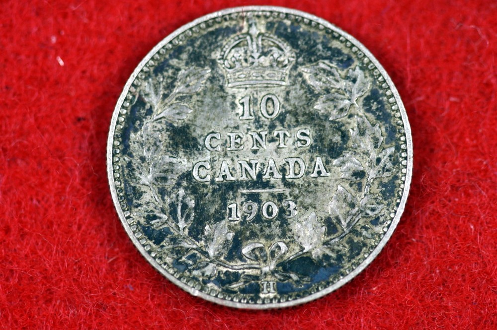 1903 - H CANADA 10 CENTS!! #H11139