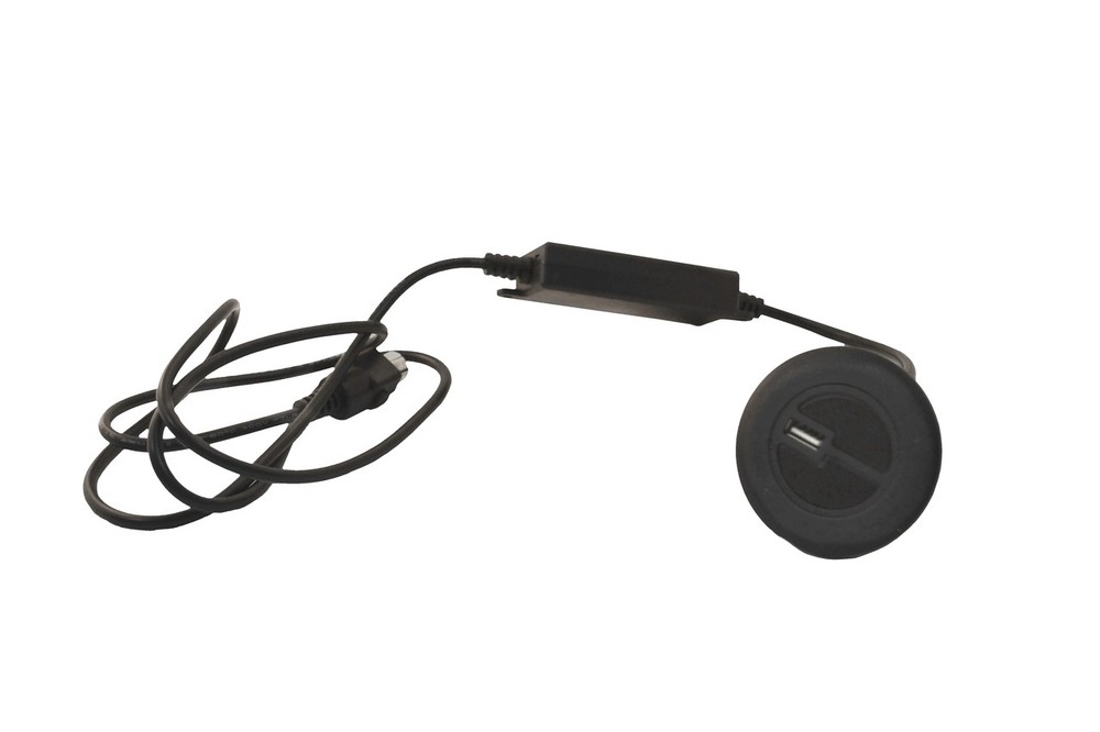 KD Power Two Button Hand Control Round With Blue LED Back Light USB