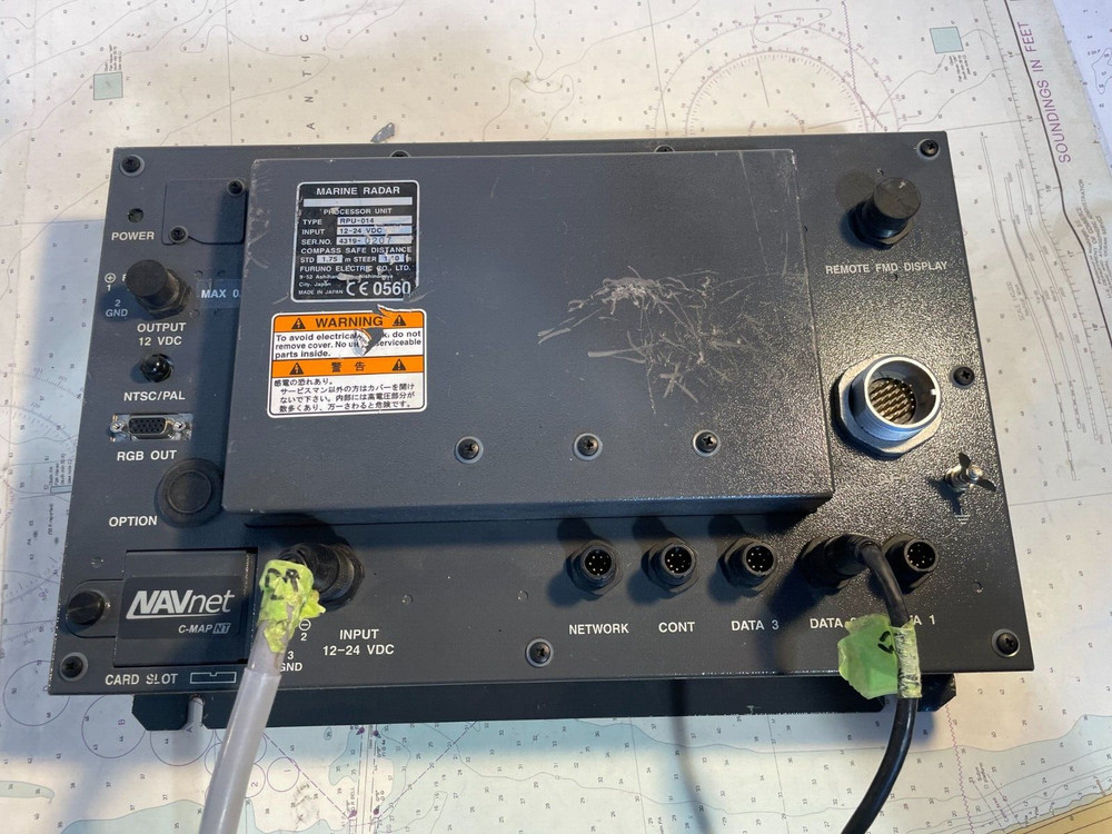 Furuno RPU-014 Processor Navionics Navnet VX1 Black Box - AS IS