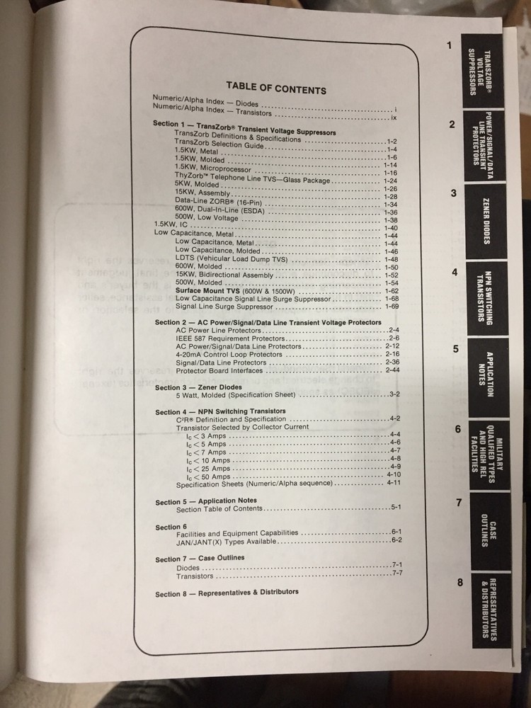 Data Book = General Semiconductor Industries (GSI) 10th Edition 1994 =