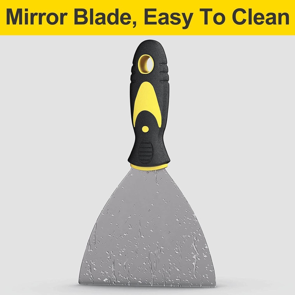 5Pcs Putty Knife Set 1" 2" 3" 4" 5" Scraper Spackle Knife Scraper