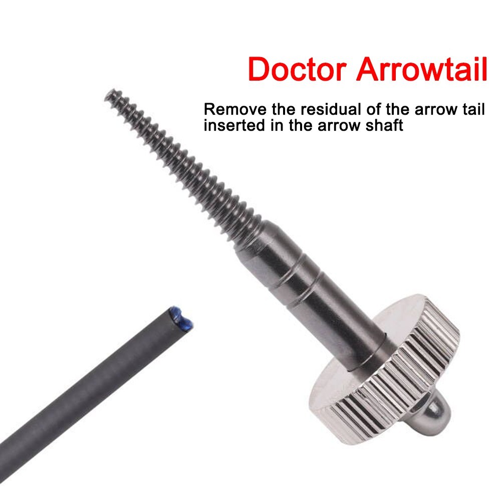 Doctor Arrowtail Archery Arrow Nock Removal Tool Insert Broken Tail Puller