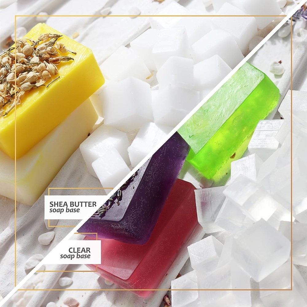 Deluxe Soap Making Kit - Glycerin & Shea Butter Base