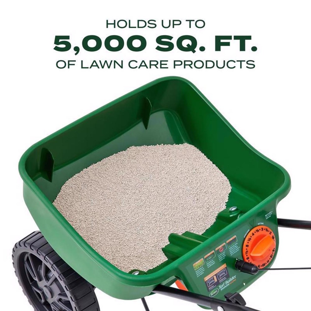 Scotts Turf Builder Mini Push Spreader For Fertilizer/Seed 23 lb (10-Pack)