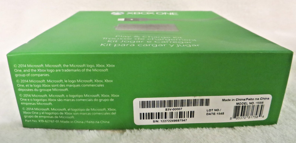 XBox One Play & Charge BATTERY ONLY Never Used